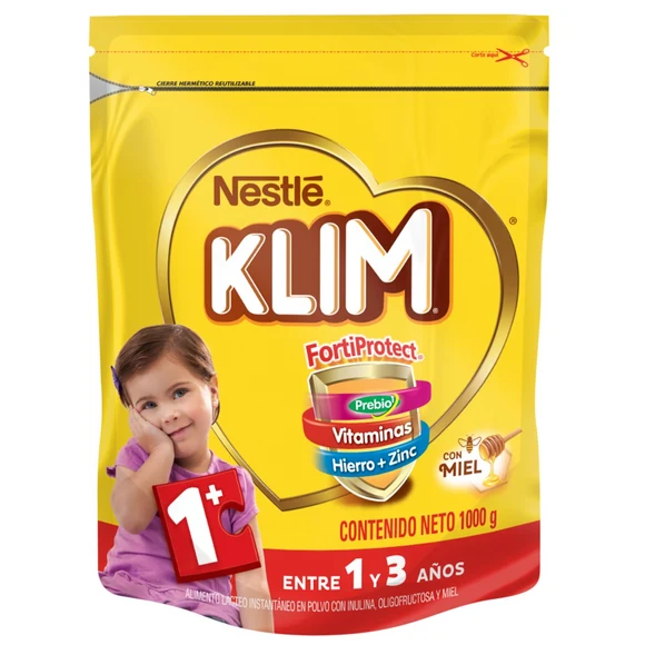 Leche Klim 1+ Bolsa 1000 gr