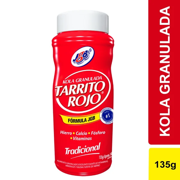 Kola Granulada Tarrito Rojo JGB Tradicional 135 g