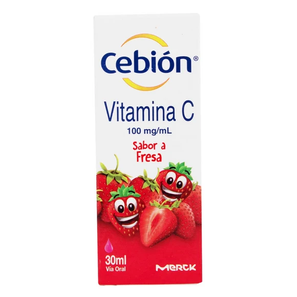 Cebion Gotas sabor Fresa 30 ml