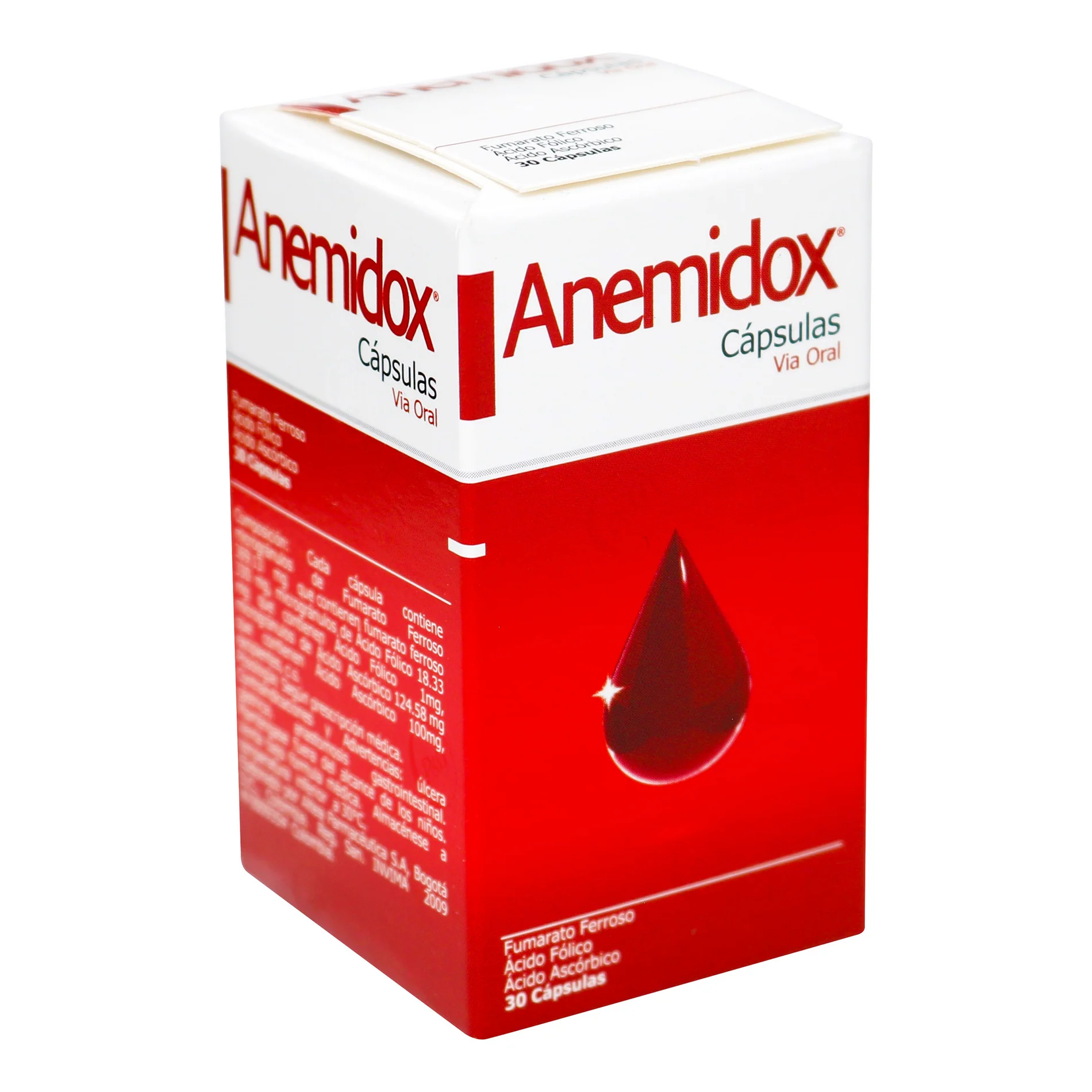 Anemidox 30 Cápsulas