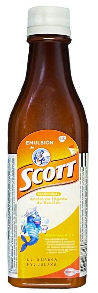 Emulsión Scott Tradicional 180 ml