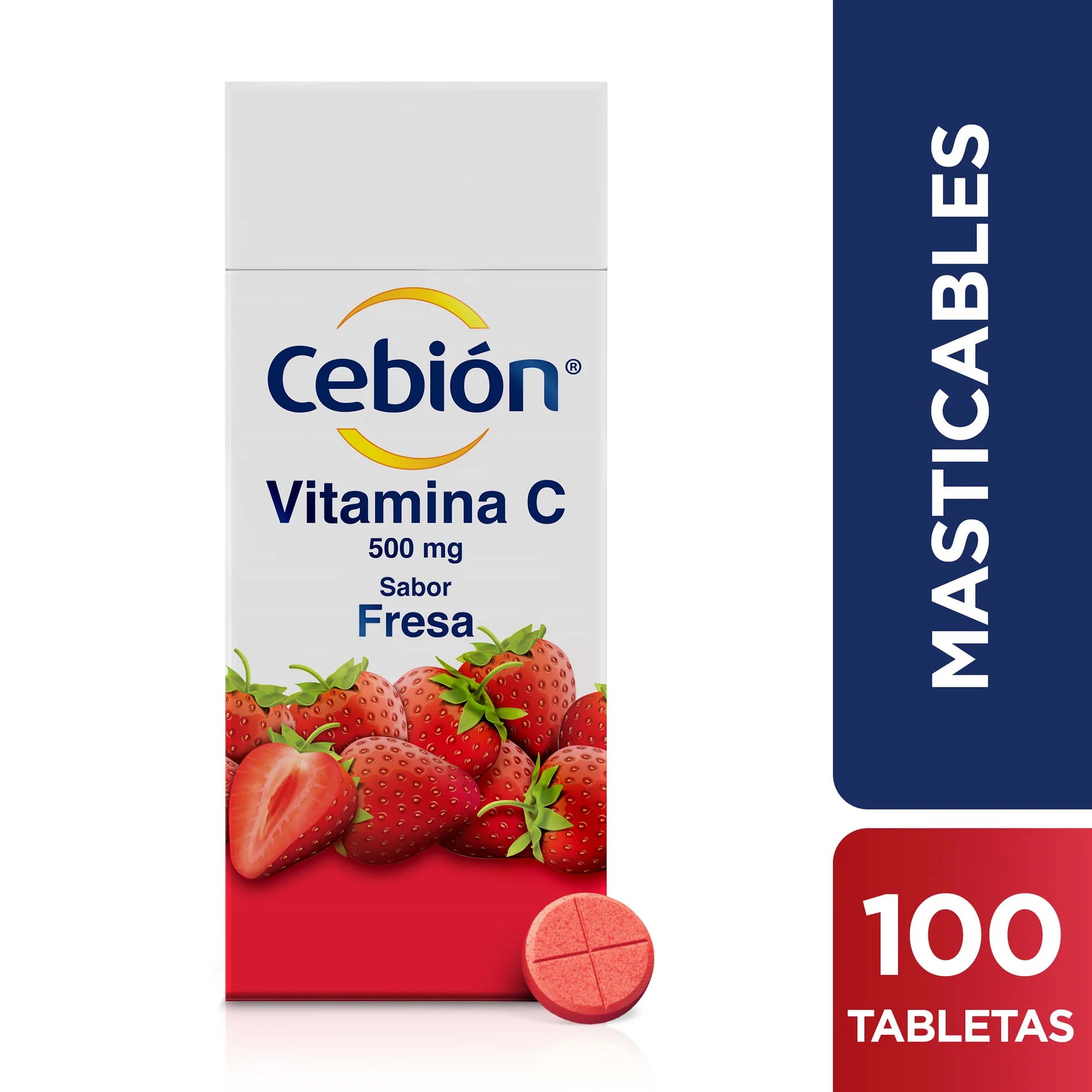 Cebion Masticable Fresa