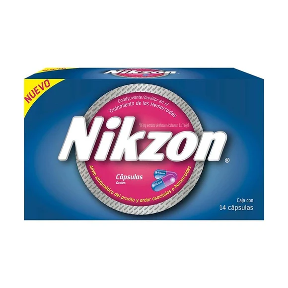 Nikzon 86mg 14 Cápsulas