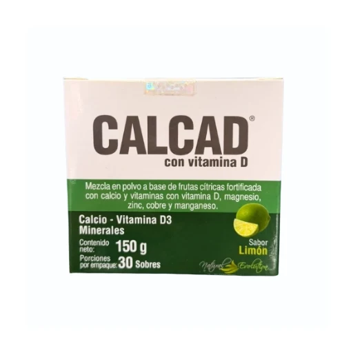 Calcad Calcio Efervescente 5 g x 30 Sobres — Icom