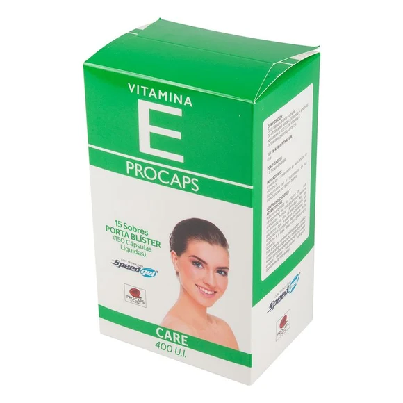 Vitamina E Care 400 U.I. x 150 Cápsulas