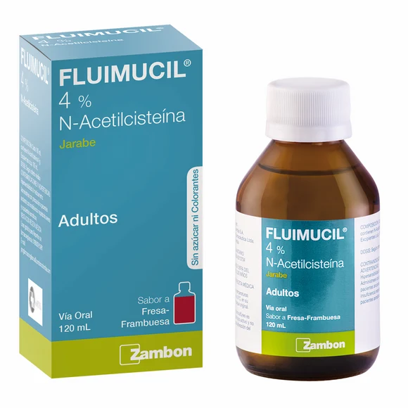 Fluimucil Adulto jarabe 4% 120 ml