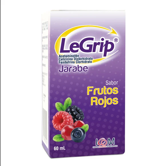Legrip Jarabe Frutos Rojos 60 ml — ICOM